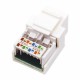 Гнездо вставка RJ-45 (Keystone Jack) CAT5e, ТИП-1  03-1011  REXANT