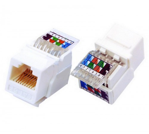 Гнездо вставка RJ-45 (Keystone Jack) CAT5e, ТИП-1  03-1011  REXANT