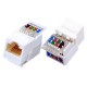Гнездо вставка RJ-45 (Keystone Jack) CAT5e, ТИП-1  03-1011  REXANT