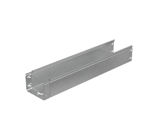 Лоток неперф. 100х150х1,5 L6000 мм "Быстрый монтаж ПЛЮС" HD  LNplus100-150-1.5-6000 HD  КМ - профиль