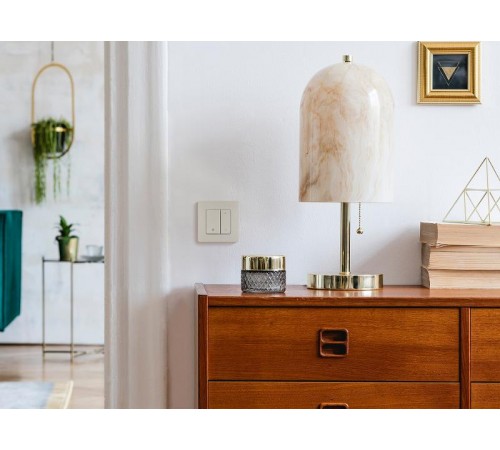 Etika Слоновая кость Светорегулятор нажимной, 400Вт  672318  Legrand