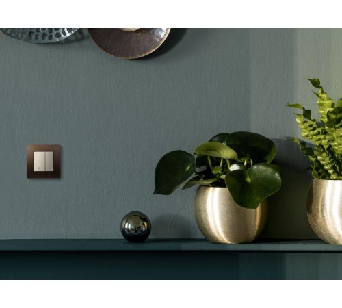 Etika Слоновая кость Светорегулятор нажимной, 400Вт  672318  Legrand