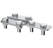 Зажим соед. контрольный прямой пруток-полоса оц. сталь  ZCC56-11-1-16-40  IEK