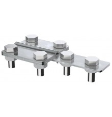 Зажим соед. контрольный прямой пруток-полоса оц. сталь  ZCC56-11-1-16-40  IEK