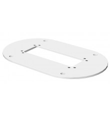 Напольная пластина для электромонтажной колонны (сталь,белый) (ISSBP70140RW)  6290120  OBO Bettermann