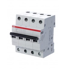Выключатель автоматический четырехполюсный SH204L 16А C 4,5кА (SH204L C16)  2CDS244001R0164  ABB