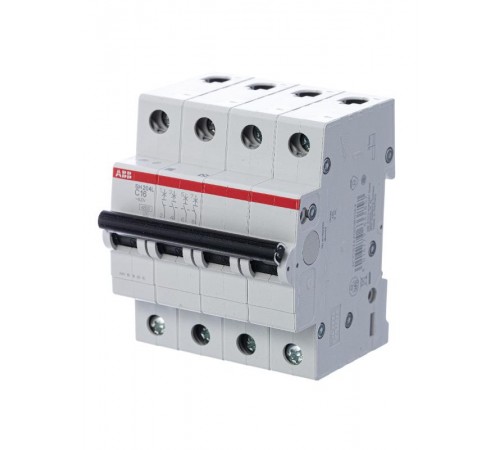 Выключатель автоматический четырехполюсный SH204L 16А C 4,5кА (SH204L C16)  2CDS244001R0164  ABB