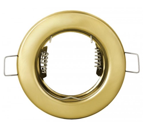 Светильник встраиваемый под лампу MR16 золото  LUVB0-GU05-1-K22  IEK