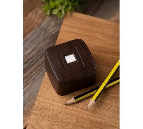 Розетка Phone 1-местная ОП Минск тёмное дерево EKF  EGT01-034-40  EKF