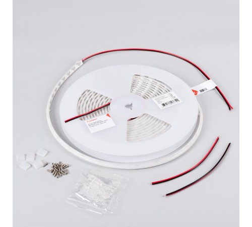 Светодиодная лента герметичная MICROLED-PW-M288-10mm 24V Warm2700 (12 W/m, IP66, 2216, 5m) (Arlight, 5 лет)  046753  Arlight