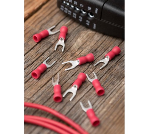 Наконечник вилочный изолированный НВИ 1.25-4 (50шт.) EKF PROxima  nvi-1.25-4n  EKF