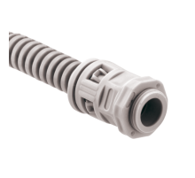 Коннектор для гофрированной трубы (32мм.) (10шт.) Plast EKFPROxima  kn-t-32  EKF