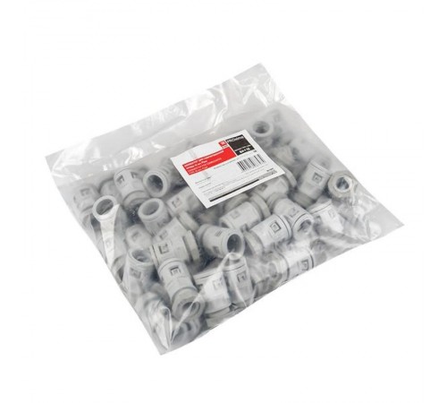 Коннектор для гофрированной трубы (16мм.) (50шт.) Plast EKFPROxima  kn-t-16  EKF