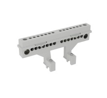 Блок клеммный усиленный (2х8мод.) в комплекте с крепежом  87308  DKC