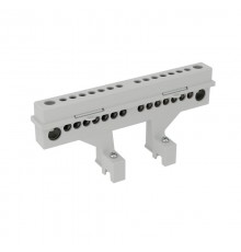 Блок клеммный усиленный (2х8мод.) в комплекте с крепежом  87308  DKC