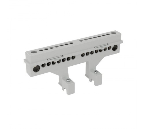 Блок клеммный усиленный (2х8мод.) в комплекте с крепежом  87308  DKC