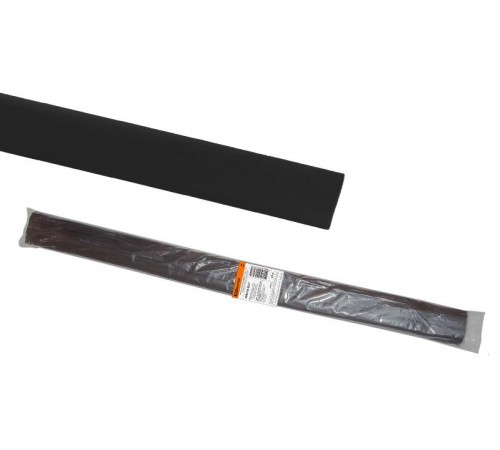 Термоусаживаемая трубка ТУТнг 10/5 черная по 1м (50 м/упак)  SQ0518-0221  TDM