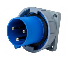 Вилка для скрытой проводки 2Р+РЕ 32А 220В IP67 ВЩ-103  26234DEK  DEKraft
