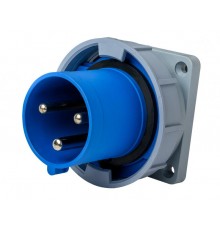 Вилка для скрытой проводки 2Р+РЕ 125А 220В IP67 ВЩ-103  26236DEK  DEKraft