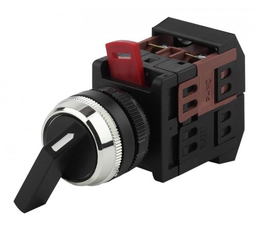 Переключатель АLСLR-22 черный 3 пол. I-O-II 1з+1р (10/400/3200)  Б0045639  ЭРА