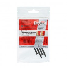 Саморез ШСГД 4,8х100 (4 шт) - пакет ( 0,034 кг)  103876  Tech-KREP