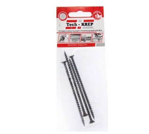 Саморез ШСГД 4,8х100 (4 шт) - пакет ( 0,034 кг)  103876  Tech-KREP