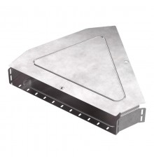 Угол горизонтальный 45 градусов с крышкой Стандарт 600х100   PR16.0621  Промрукав