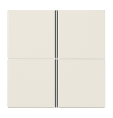 Набор клавиш для сенсорного модуля KNX, 4-ной, бежевый  LS404TSA  Jung