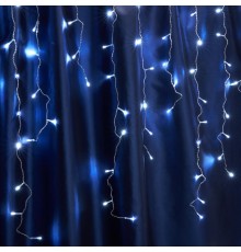 Гирлянда - бахрома  CL22  200 диодов  5000K, эффект стробов, IP44 4,5м + 3м  32347  FERON