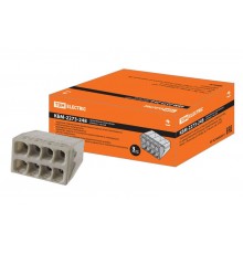 Строительно-монтажная клемма КБМ-2273-248 (2,5мм2) с пастой  SQ0517-0117  TDM