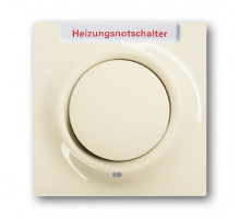 Клавиша для мех. 1-клавишного выкл./перекл./кнопки, с красной линзой, "HNS", серия impuls, цвет слоновая кость  1753-0-0068   2CKA001753A0068  ABB