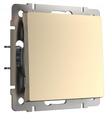 W1112011/ Электроустановочные изделия - Выключатель одноклавишный проходной (шампань)a050865Werkel