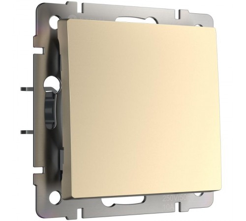 W1112011/ Электроустановочные изделия - Выключатель одноклавишный проходной (шампань)a050865Werkel