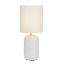 Настольная лампа Ramona 7041-501 1 * Е14 40 Вт керамика белая  Б0053451  Rivoli