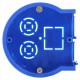 Коробка установочная концевой UniPost 68х45мм для твердых стен синий IP30 UP-68-45-E  Б0039061  ЭРА