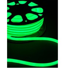 Гибкий неон круглый SMD2835-120 LED/м-220 В-6,5 Вт/м-IP67-зелёный (25м)  SQ0331-1523  TDM