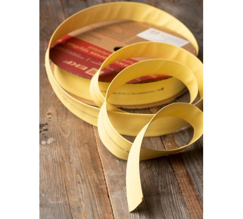 Термоусаживаемая трубка ТУТ нг 40/20 желтая EKF PROxima  tut-40-y  EKF