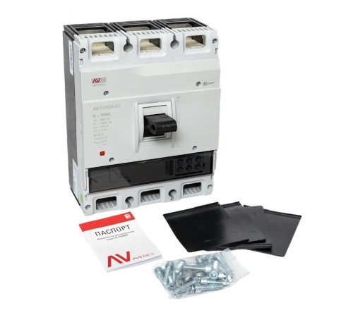 Выключатель автоматический AV POWER-4/3 1000А 100kA ETU2.0 AVERES  mccb-43-1000H-2.0-av  EKF