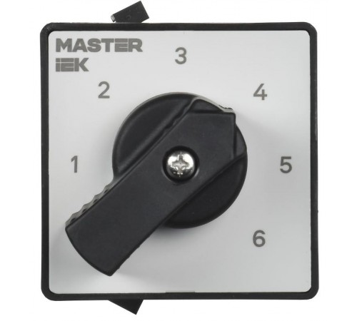 Переключатель кулачковый стандартная рукоятка 10А схема 85  MI-CS10-010-085  IEK