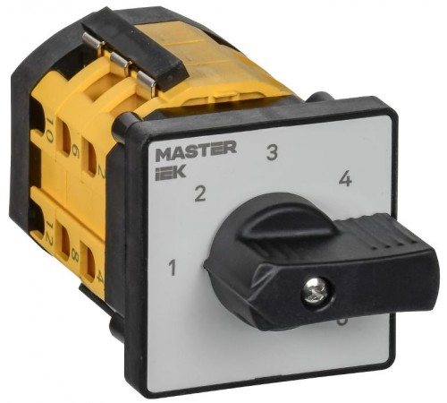 Переключатель кулачковый стандартная рукоятка 10А схема 85  MI-CS10-010-085  IEK