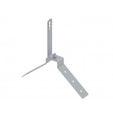 Держатель на угловой конёк, гор. цинк, 394062  МД-062-ГЦ   Ostec