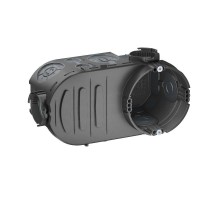 Коробка монтажная UE 66-L 60мм H66мм для скрытого монтажа c блоком для разводки герметичная с винта  2003727  OBO Bettermann