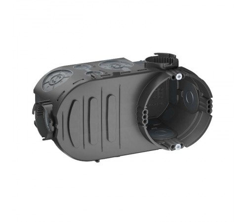 Коробка монтажная UE 66-L 60мм H66мм для скрытого монтажа c блоком для разводки герметичная с винта  2003727  OBO Bettermann