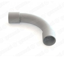 Угол 90 гр. плавный с раструбами D25мм  GE50152  GREENEL