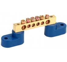 Шина N ноль на 2-угловых изоляторах ШНИ-6х9-6-У2-С  YNN10-69-6C2-K07  IEK