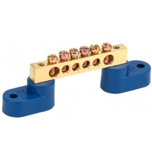 Шина N ноль на 2-угловых изоляторах ШНИ-6х9-6-У2-С  YNN10-69-6C2-K07  IEK