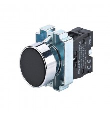 Кнопка управления NP2-BA21 без подсветки черная, 1НО, IP40 (R)  573955  CHINT