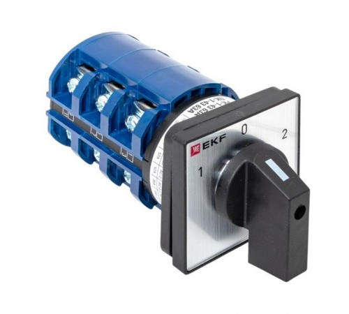 Переключатель кулачковый ПК-1-43 63А 3P "1-0-2" EKF PROxima  pk-1-43-63  EKF