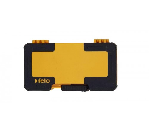 Набор бит SL/PH/SQ и метрических головок с мини трещоткой в кейсе, 18 шт  05771856  Felo