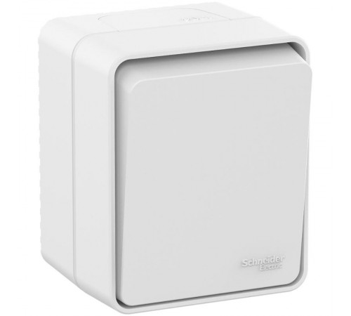 AtlasDesign Profi54 Белый О/У Выключатель 1-клавишный 10 АХ  ATN540111  SE